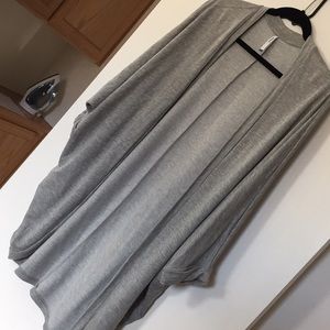 Long bat wing cardigan